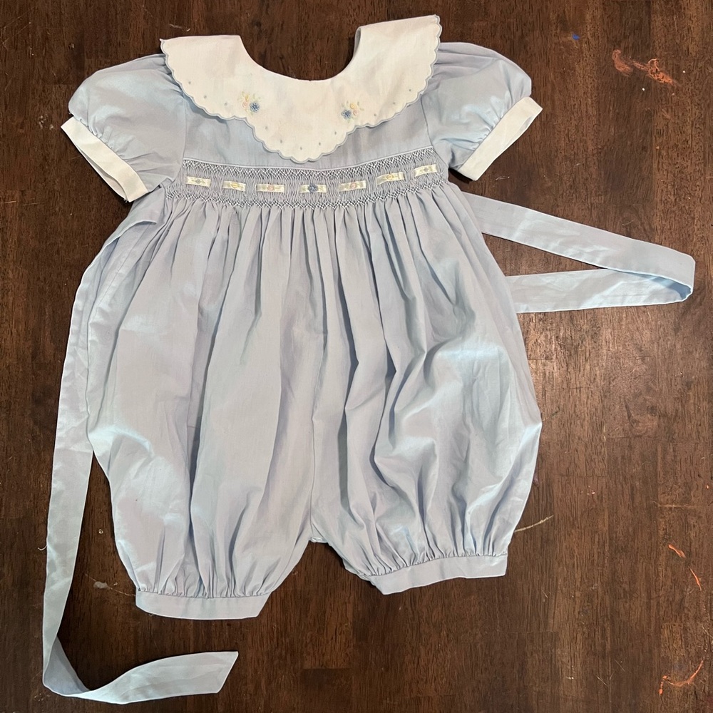Carriage Boutique Light Blue Bodysuit